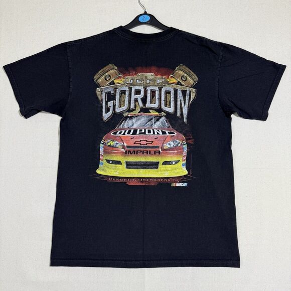 NASCAR Chase Authentics Jeff Gordon T Shirt Black Men Size Large - Picture 1 of 7